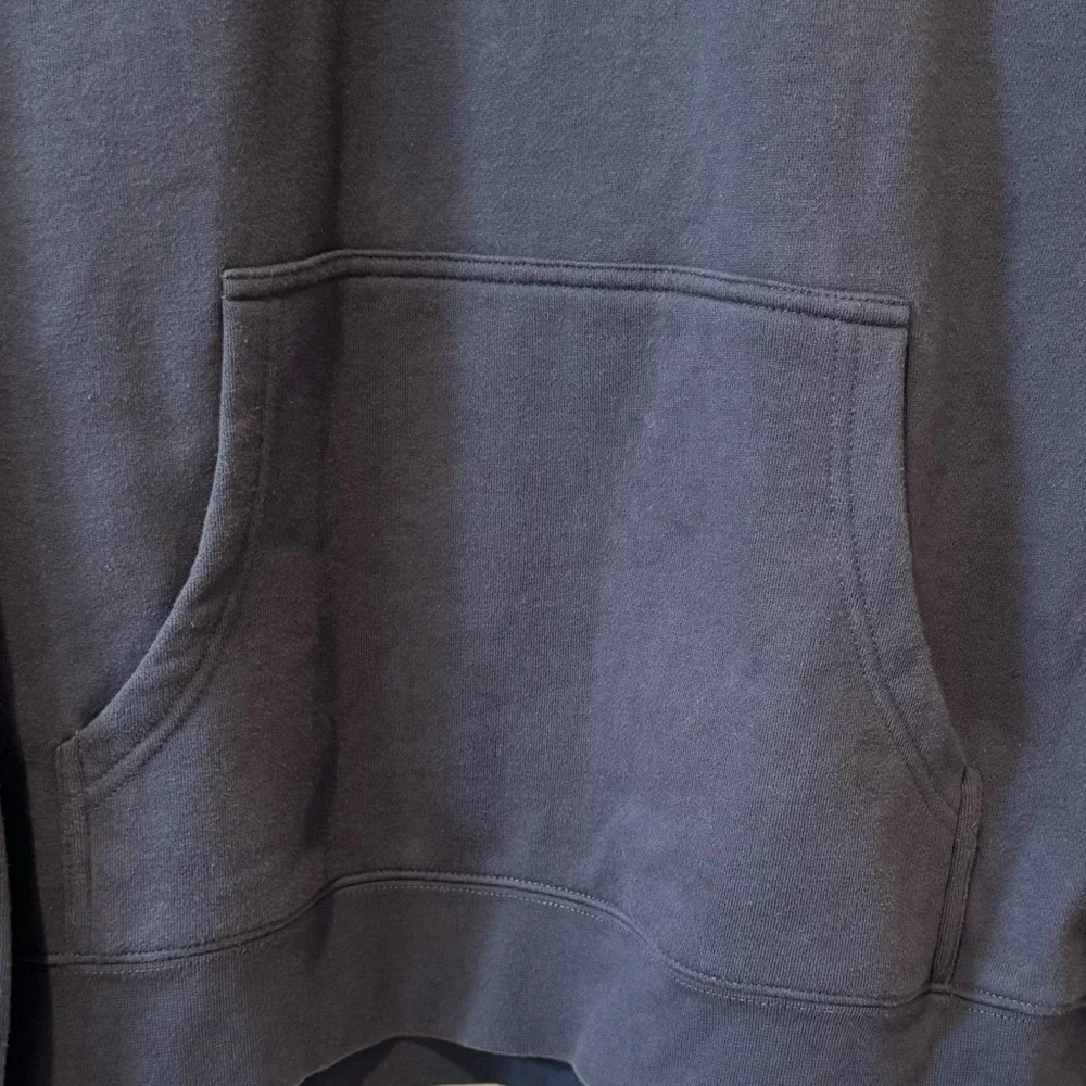 AS Colour Pullover Blue Hoodie Sweatshirt Men's Size L Fits Like Medium